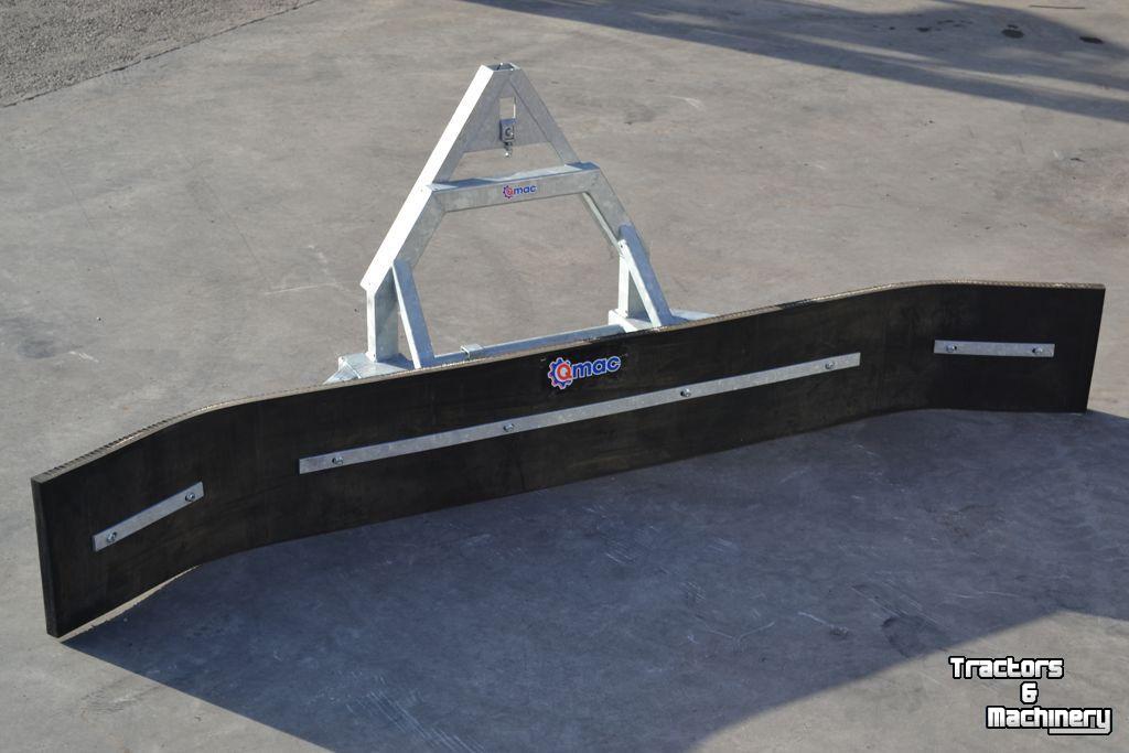 Rubber yard scraper Qmac rubberschuif 320 accord+verstevigd