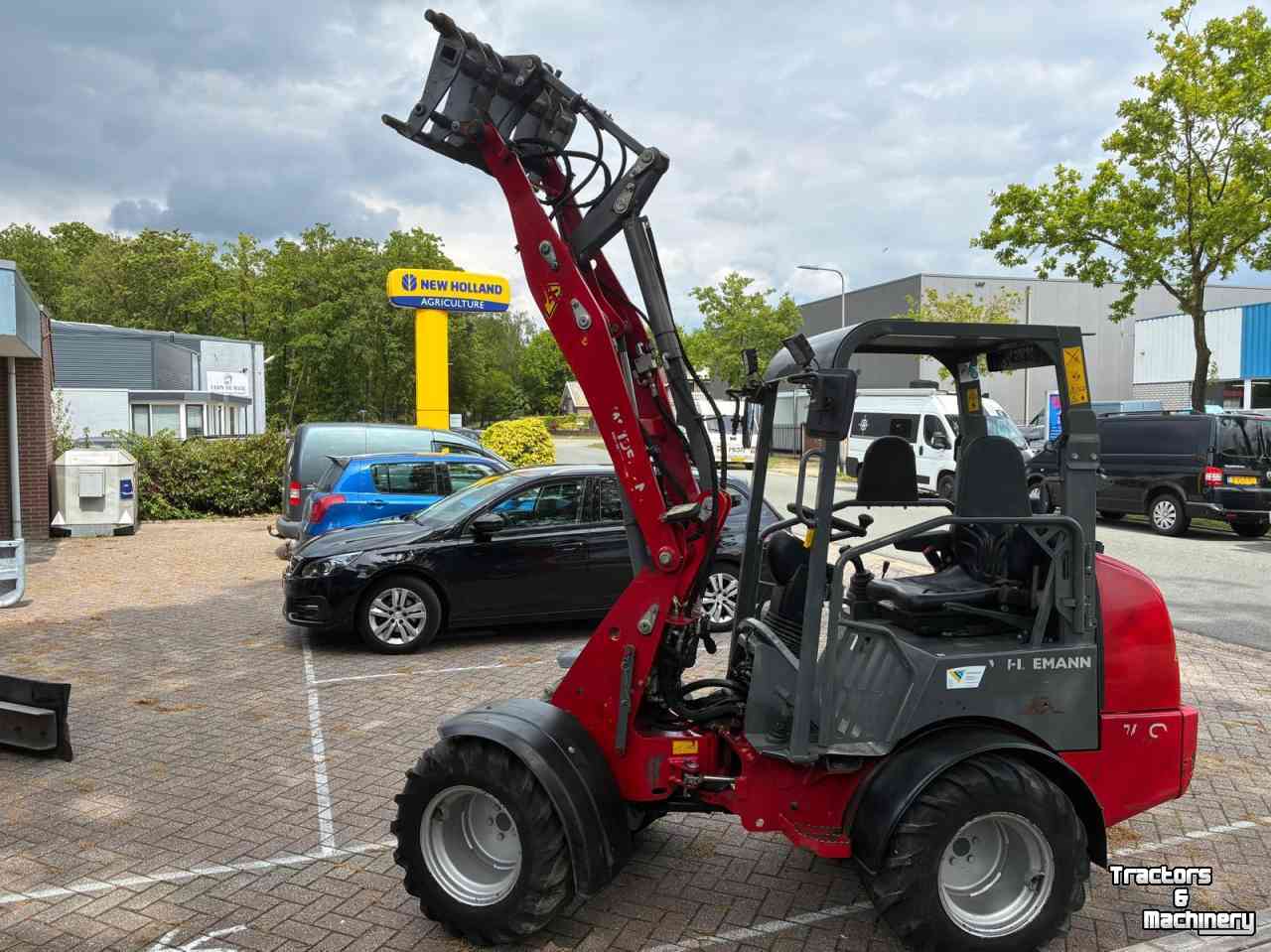 Wheelloader Weidemann 1160 CX 35 Kniklader