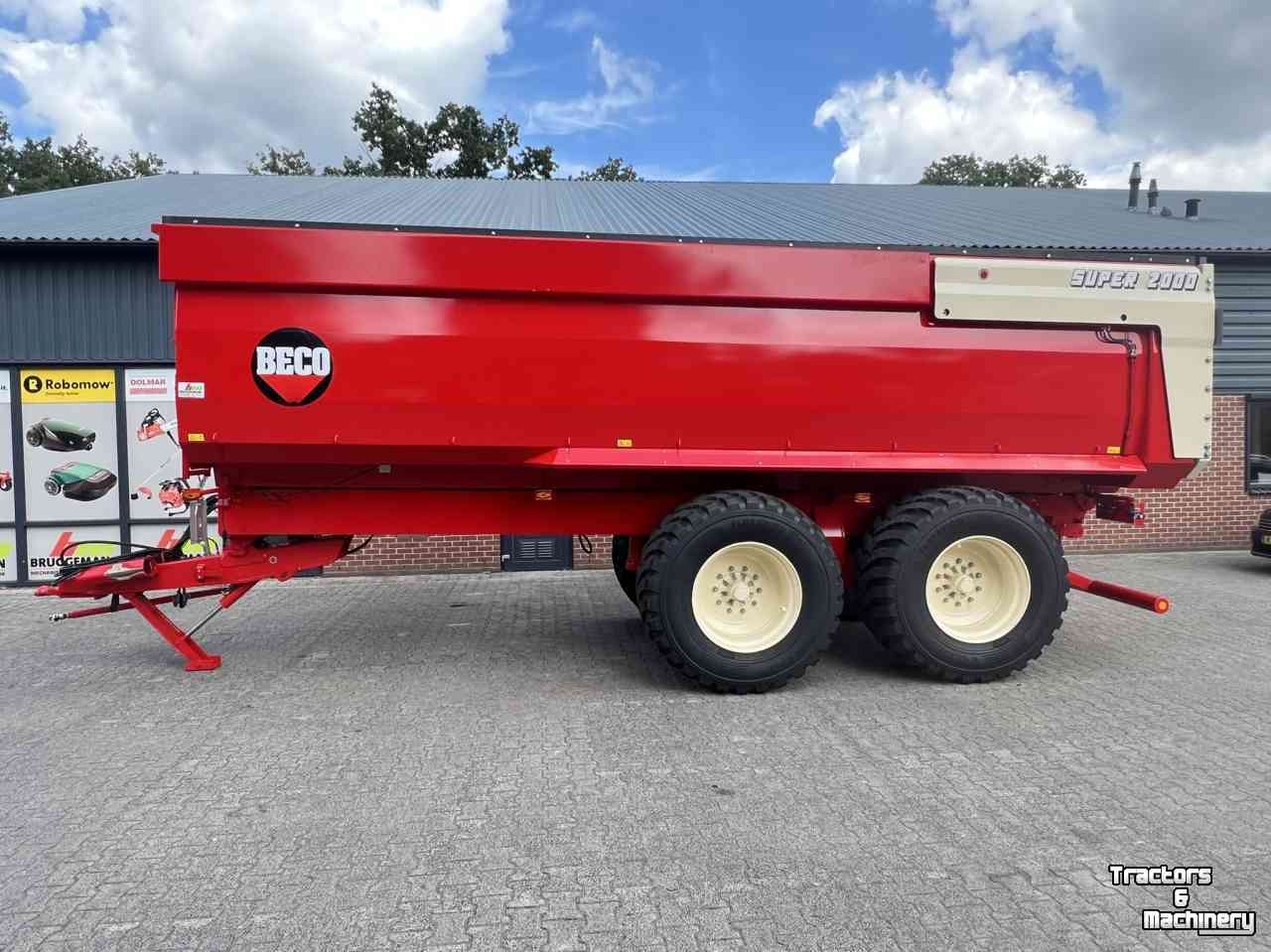 Dumptrailer Beco Super 2000