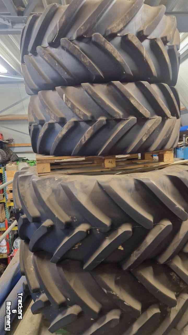 Wheels, Tyres, Rims & Dual spacers Michelin 650/65R38 540/65R28 multibib