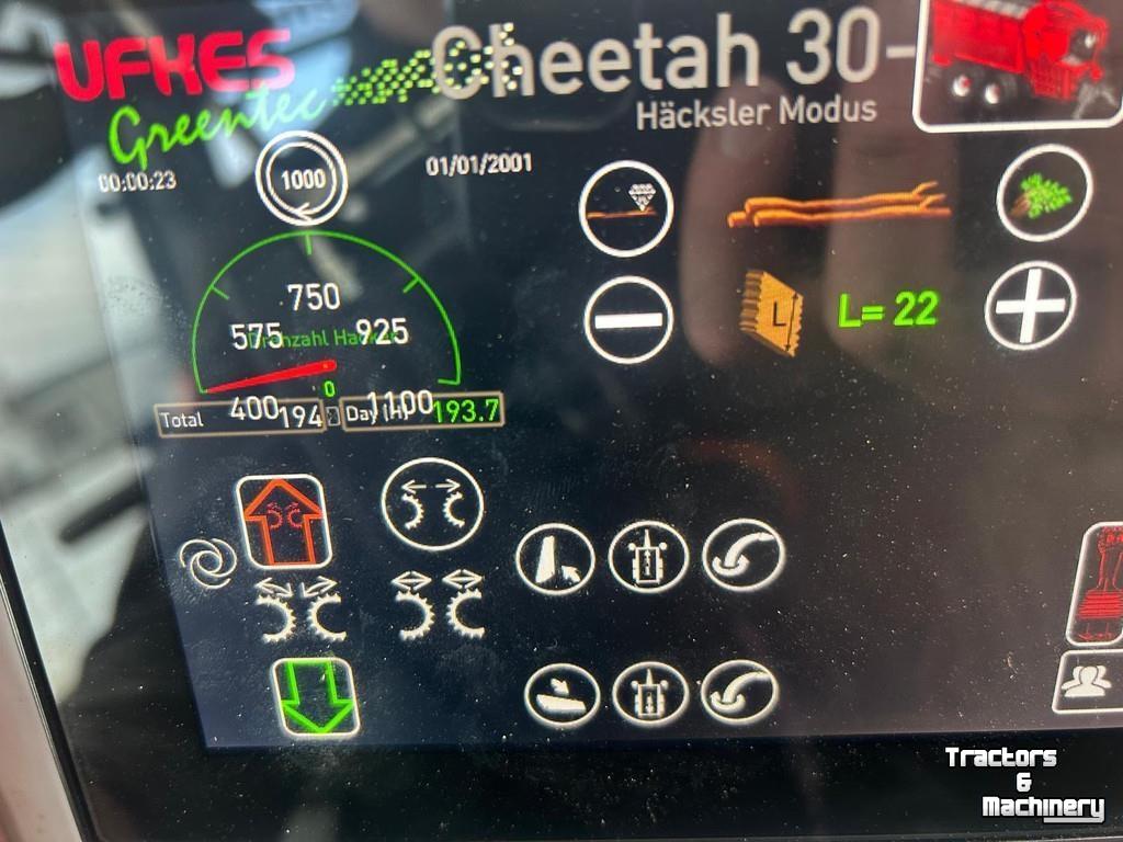 Wood shredder Greentec Cheetah 30/13 combi