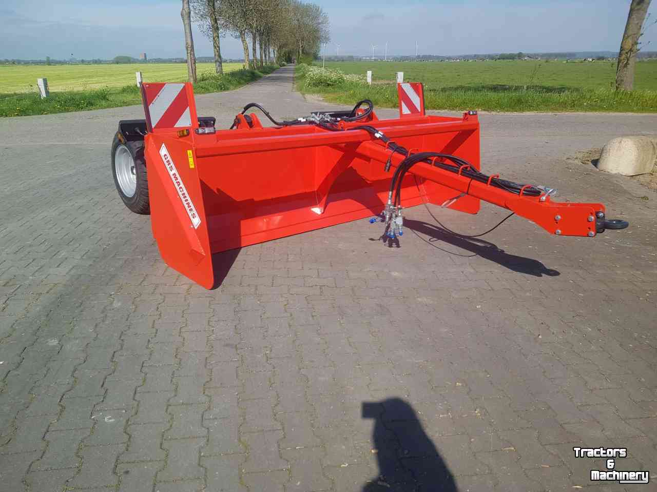 Scrapers GRS Kilverbak 3 mtr hydraulisch     kilverbord