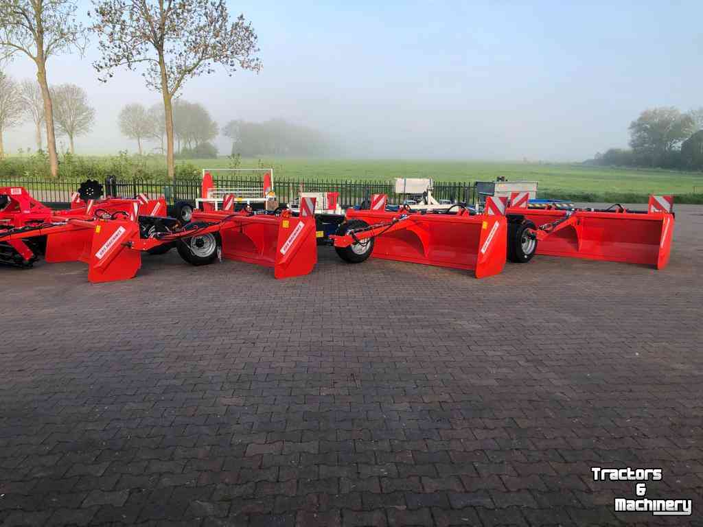 Scrapers GRS Kilverbak 3 mtr hydraulisch     kilverbord