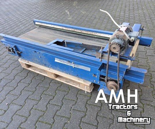 Conveyor  1600X650 TRANSPORTBAND VLAKKE BAND FLAT BELT CONVEYOR BELT FLACHBAND FÖRDERBAND