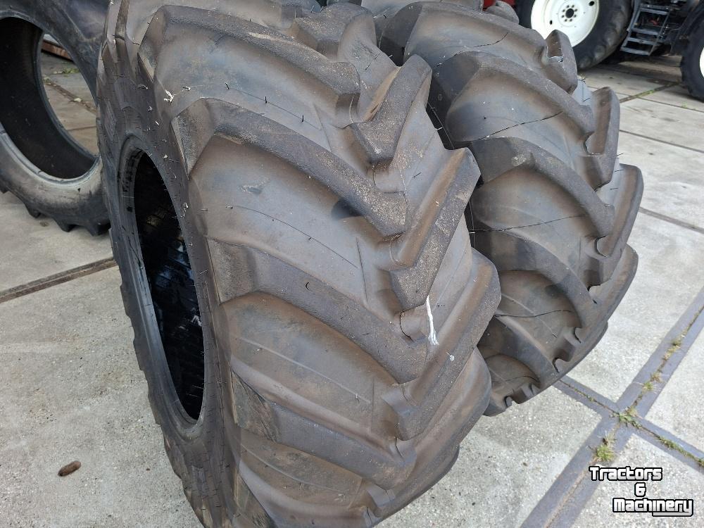 Wheels, Tyres, Rims & Dual spacers Michelin 500/70R24