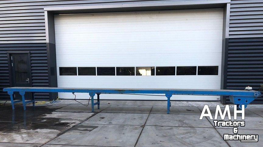 Conveyor  10000X600 TRANSPORTBAND VLAKKE BAND FLAT BELT CONVEYOR BELT FLACHBAND FÖRDERBAND