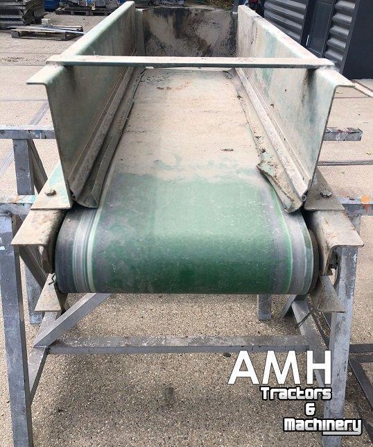 Conveyor  Vlakke band 1270X400 TRANSPORTBAND VLAKKE BAND FLAT BELT CONVEYOR BELT FLACHBAND FÖRDERBAND