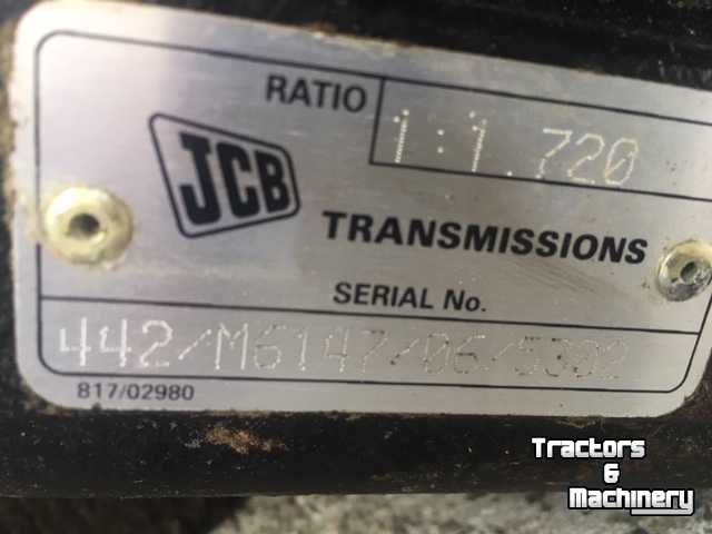 Diverse used spare-parts JCB 442/M6147 Transmissie 6 speed, 531 536 541 60 70 gearbox used parts