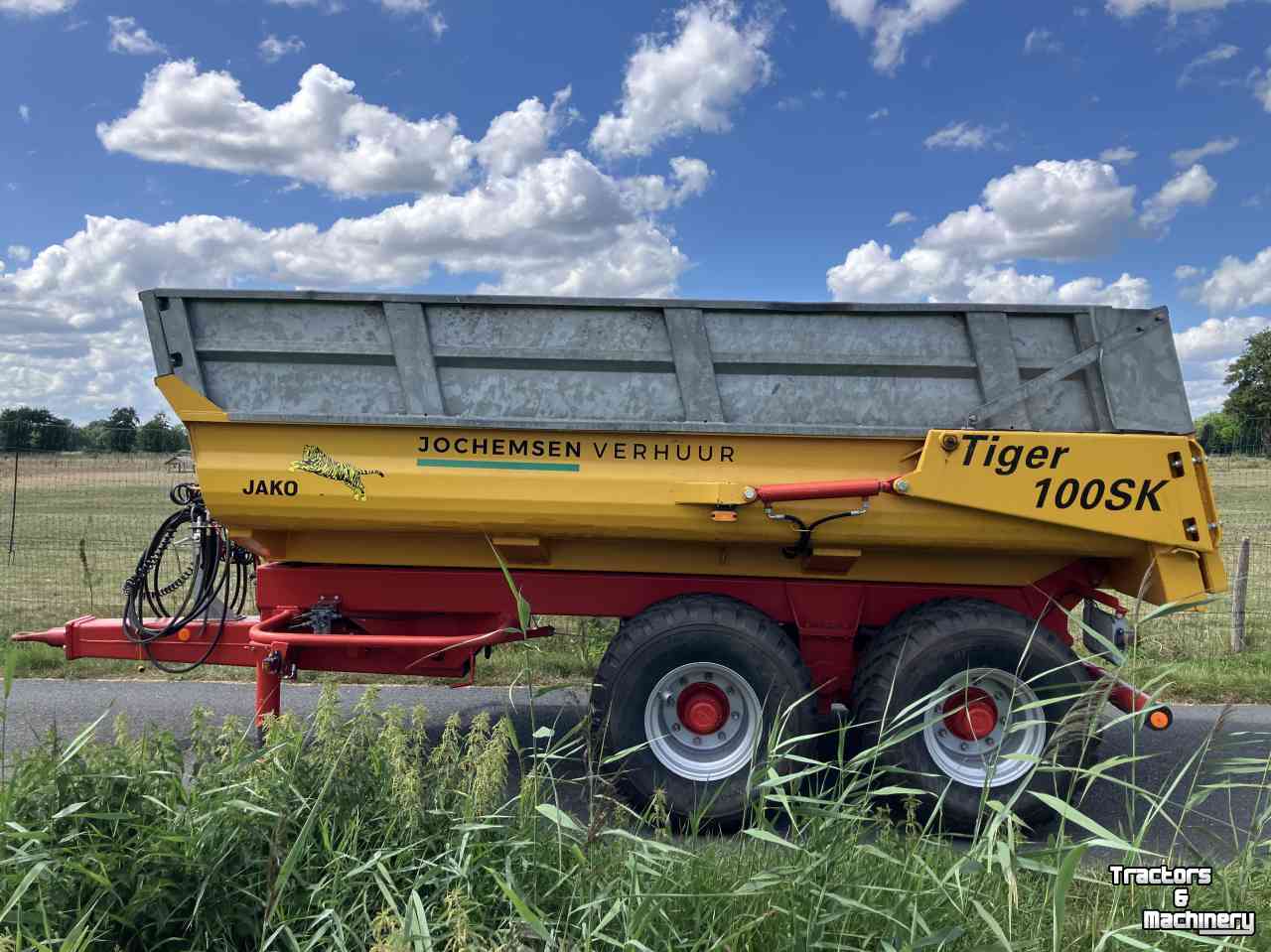Earth- / Sand-dumper Veenhuis JVZK 21000 te huur, huren.