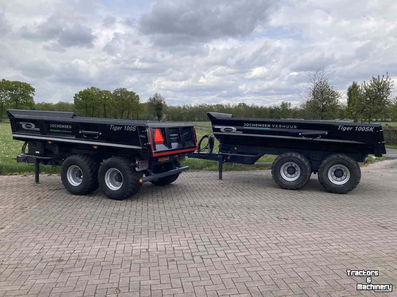 Earth- / Sand-dumper Veenhuis JVZK 21000 te huur, huren.