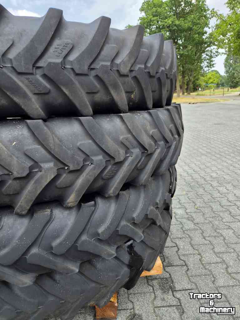 Wheels, Tyres, Rims & Dual spacers Michelin 4 stuks 320/90R54, cultuurwielen veldspuit