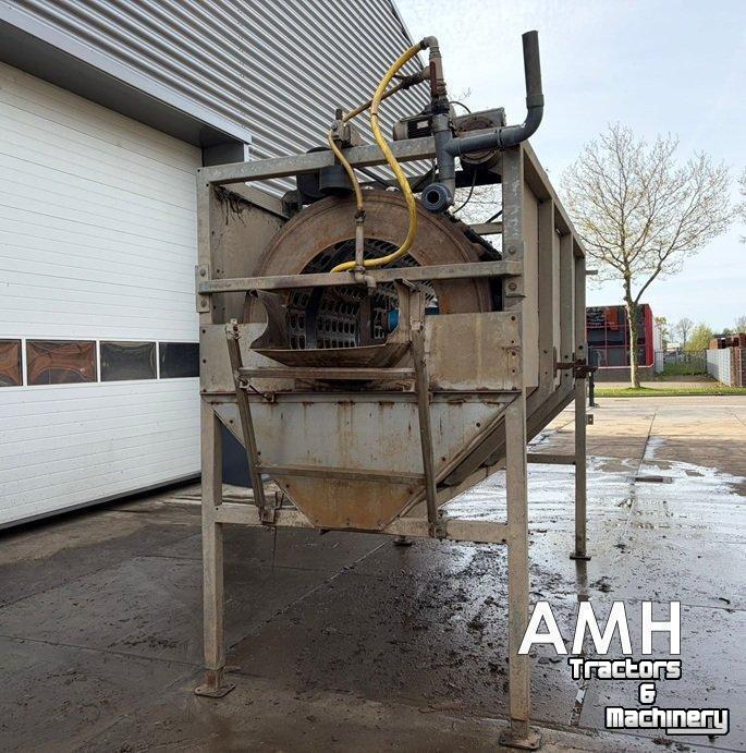 Sorting machine  Trommelwasmachine voor wortelen, Drum washer for carrots, Trommelwaschmaschine für Karotten
