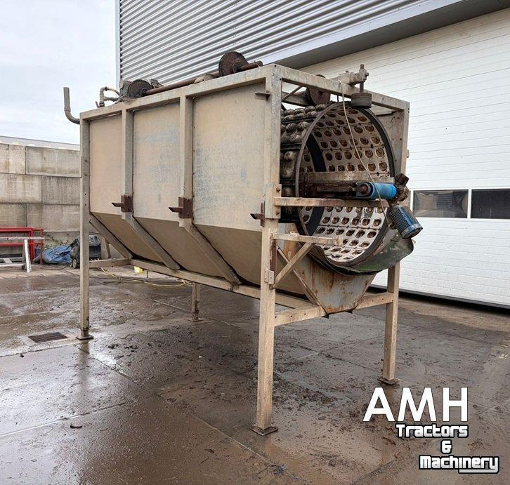 Sorting machine  Trommelwasmachine voor wortelen, Drum washer for carrots, Trommelwaschmaschine für Karotten