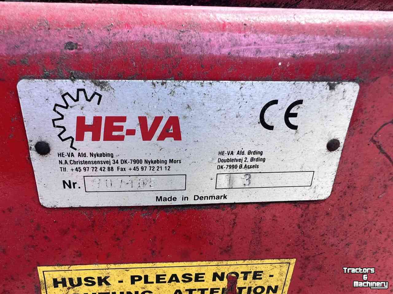 Overseeder He-Va Front board