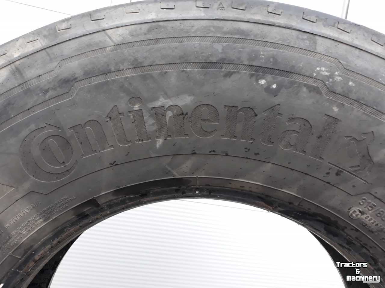 Wheels, Tyres, Rims & Dual spacers Continental 31580R225    315/80X R22,5
