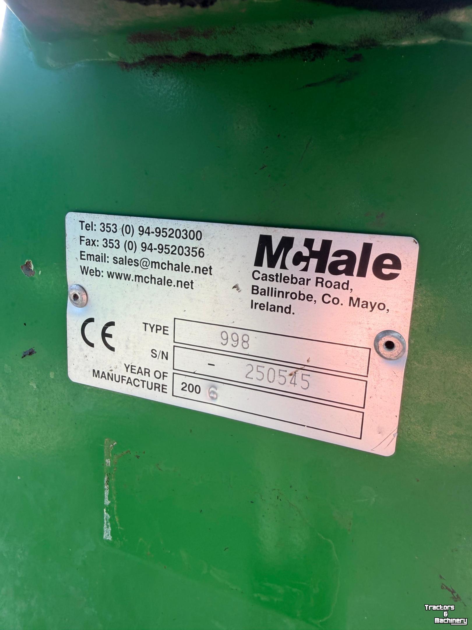 Wrapper McHale 998