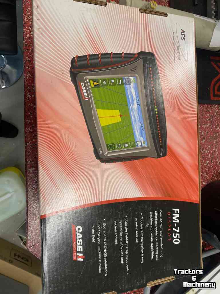 GPS steering systems and attachments Case-IH FM 750 Display