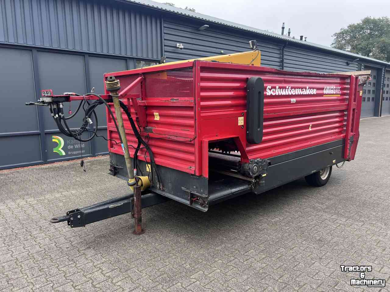 Silage-block distribution wagon Schuitemaker Amigo 40S