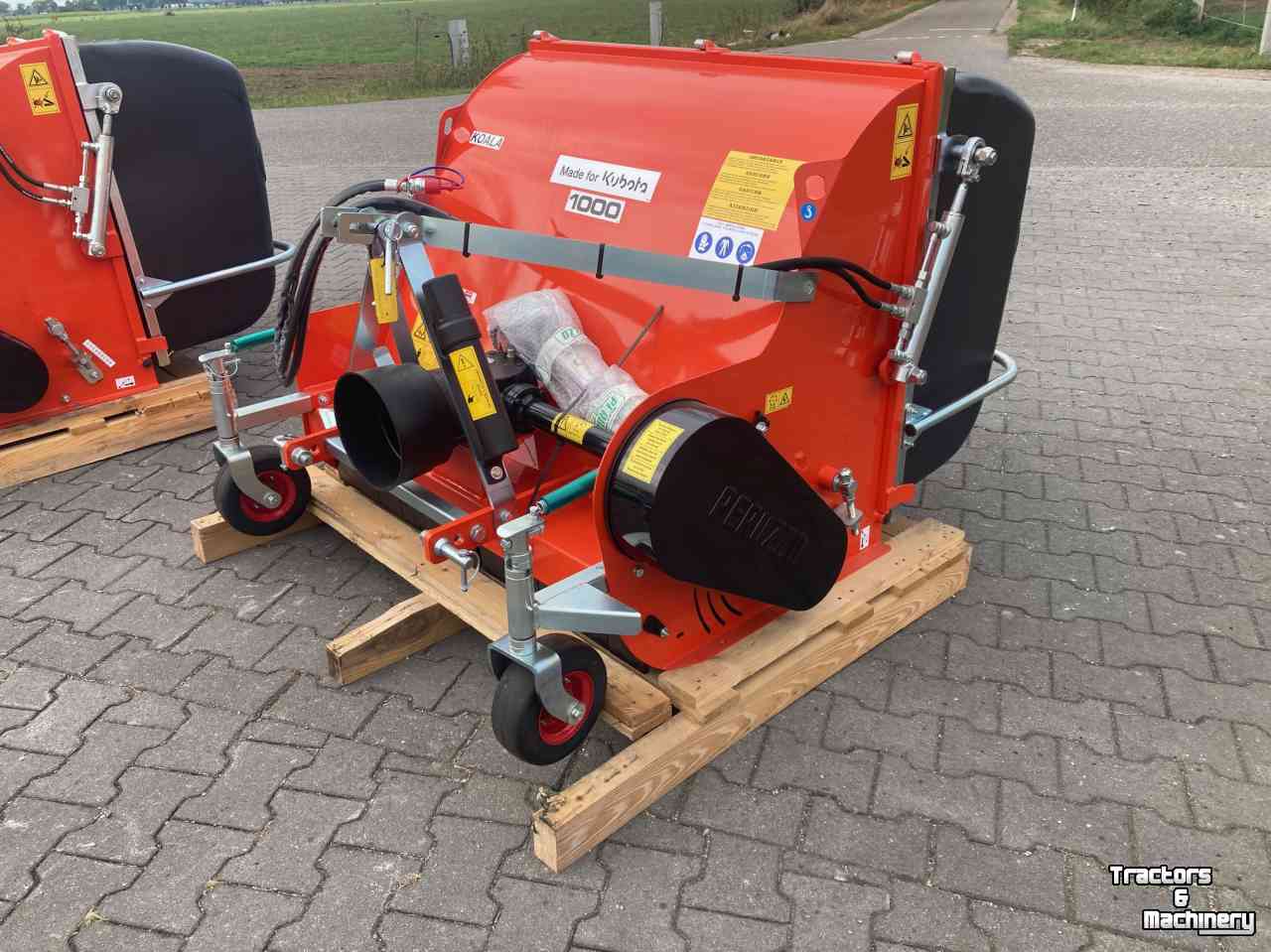 Spike roller Kubota Koala klepelmaaiers verticuteermachine leverbaar; 1000, 1200,1600