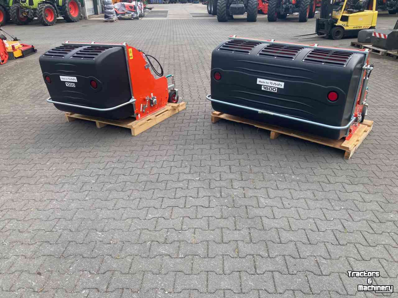 Spike roller Kubota Koala  1000 klepelmaaiers verticuteermachine leverbaar; 1000, 1200,1600