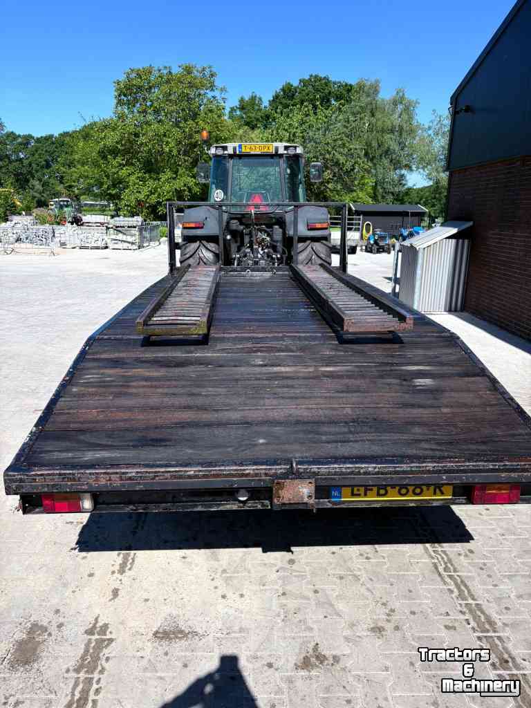 Low loader / Semi trailer  2 Assige oprijwagen