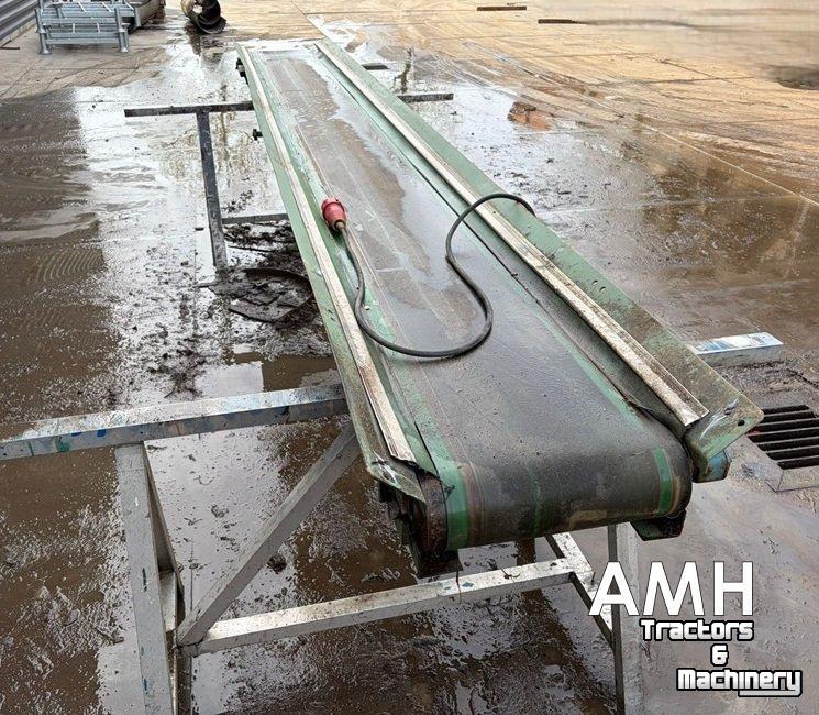 Conveyor  4150X400 TRANSPORTBAND VLAKKE BAND FLAT BELT CONVEYOR BELT FLACHBAND FÖRDERBAND