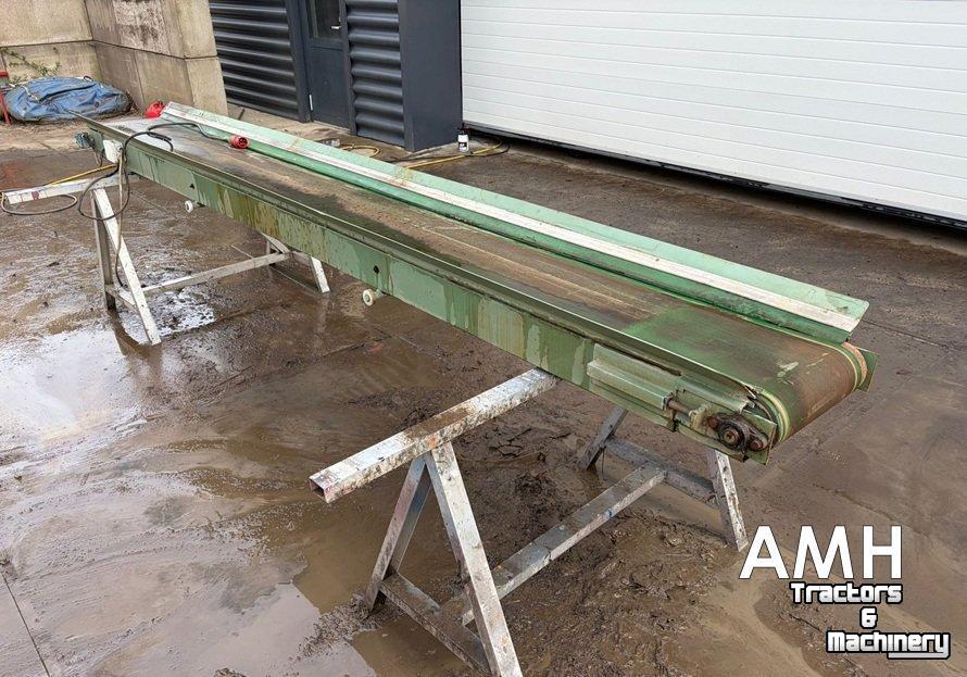 Conveyor  4150X400 TRANSPORTBAND VLAKKE BAND FLAT BELT CONVEYOR BELT FLACHBAND FÖRDERBAND