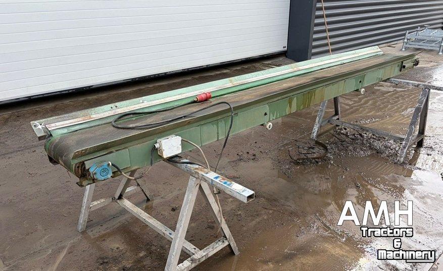 Conveyor  4150X400 TRANSPORTBAND VLAKKE BAND FLAT BELT CONVEYOR BELT FLACHBAND FÖRDERBAND