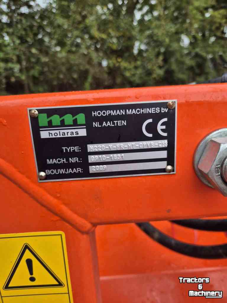 Sweeper Holaras H220-V-FR-HT-OPVB