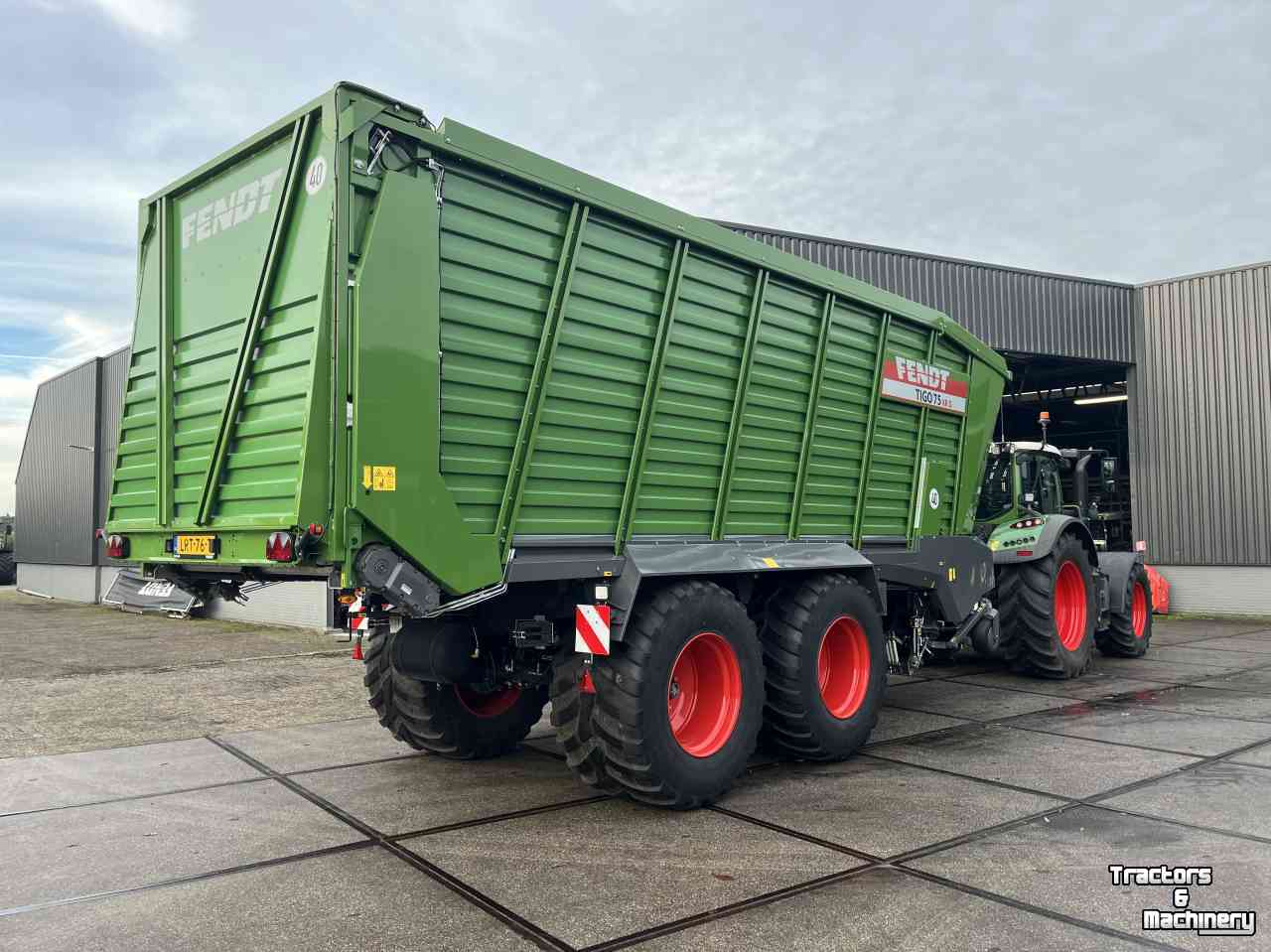 Self-loading wagon Fendt Tigo 75 XR D