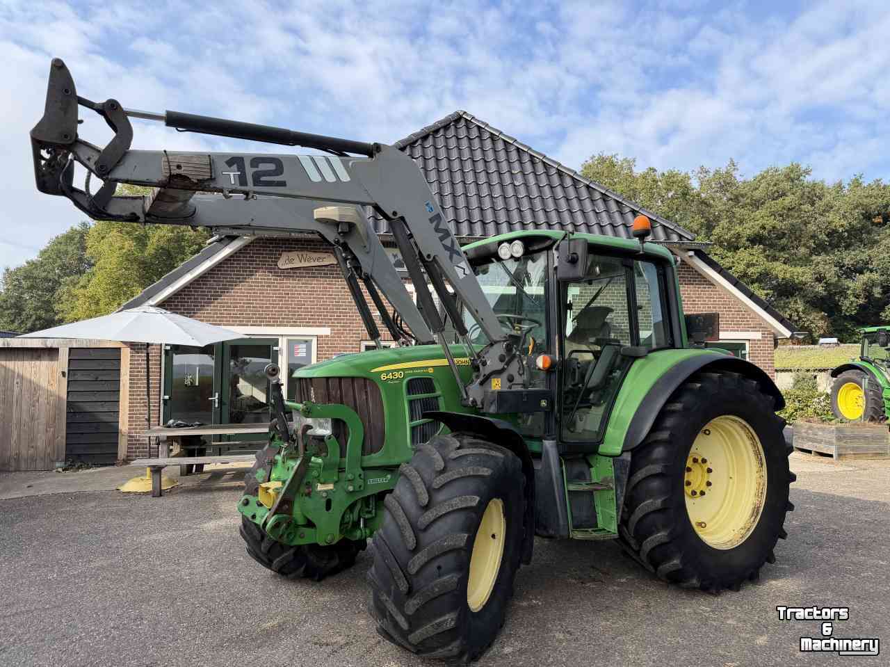 Tractor John Deere 6430 Premium PQ FH+PTO+Frontlader