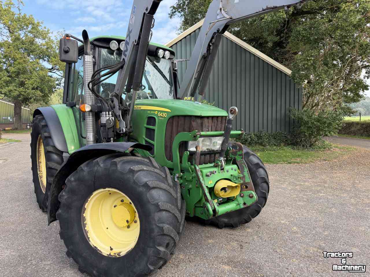 Tractor John Deere 6430 Premium PQ FH+PTO+Frontlader