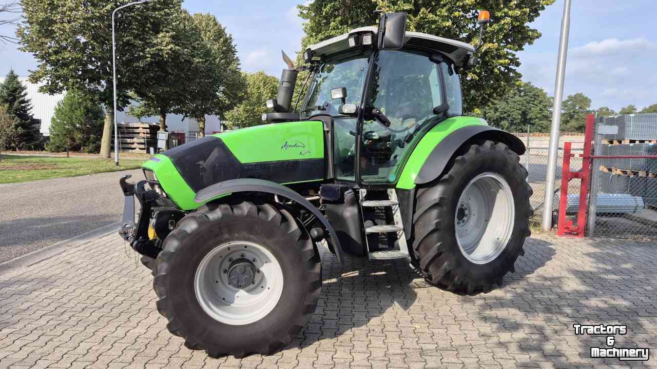 Tractor Deutz-Fahr Agrotron K610 40kmh. Luchtdruk, Fronthef en PTO
