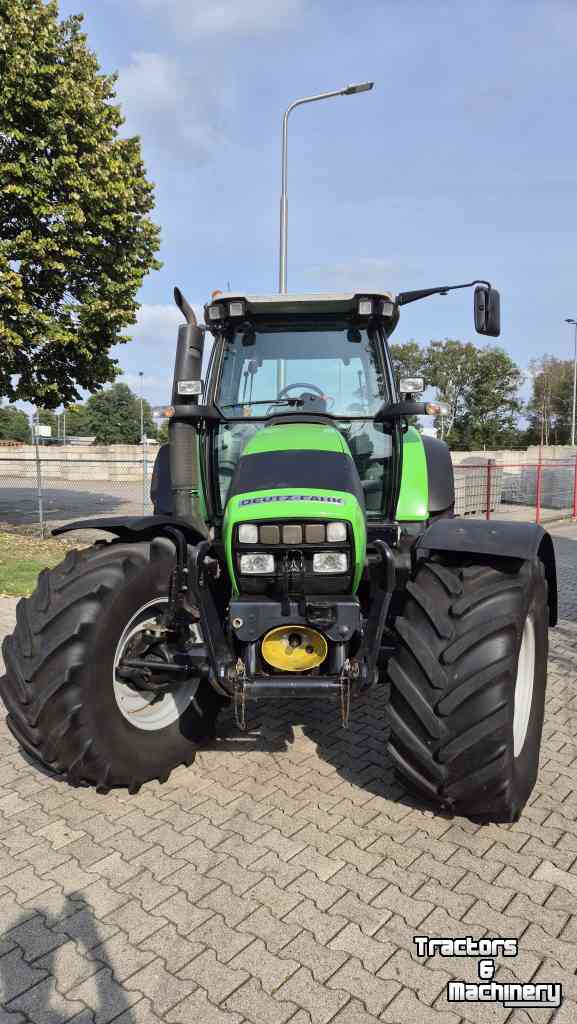 Tractor Deutz-Fahr Agrotron K610 40kmh. Luchtdruk, Fronthef en PTO