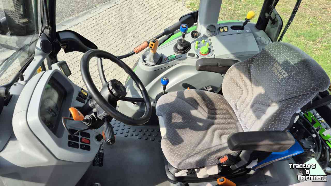 Tractor Deutz-Fahr Agrotron K610 40kmh. Luchtdruk, Fronthef en PTO