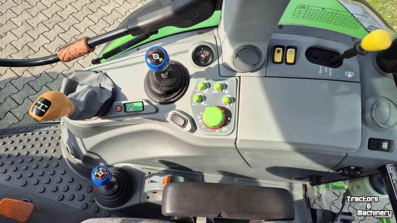 Tractor Deutz-Fahr Agrotron K610 40kmh. Luchtdruk, Fronthef en PTO