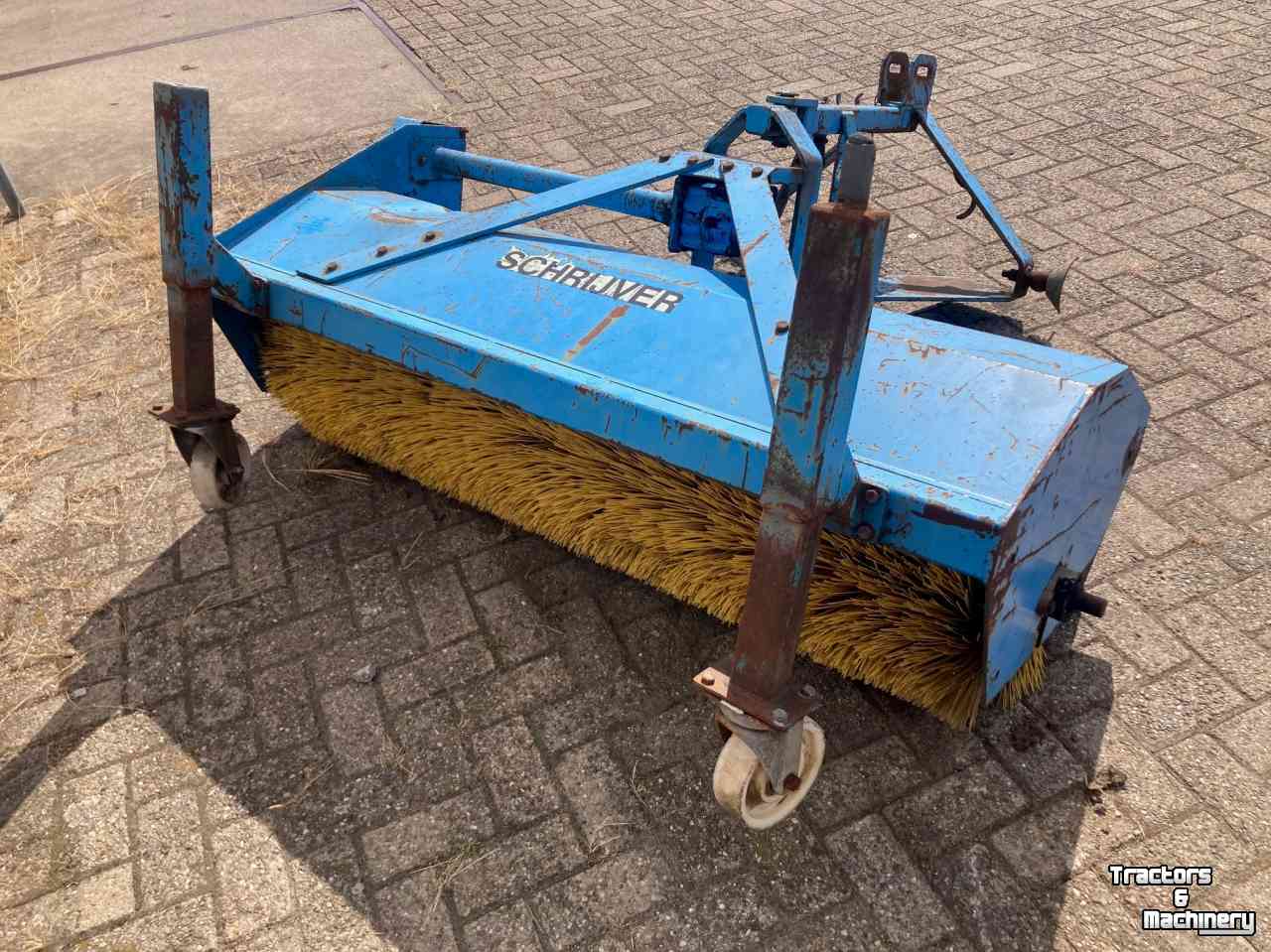 Sweeper Schrijver Veegmachine / Veegbezem / Rolbezem 1.60 mtr breed