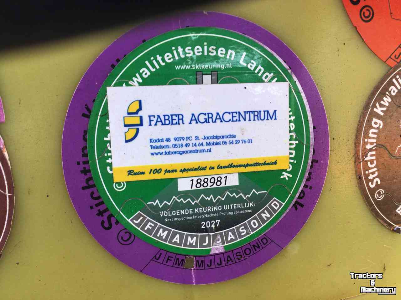 Fieldsprayer Douven P 80-21 computer