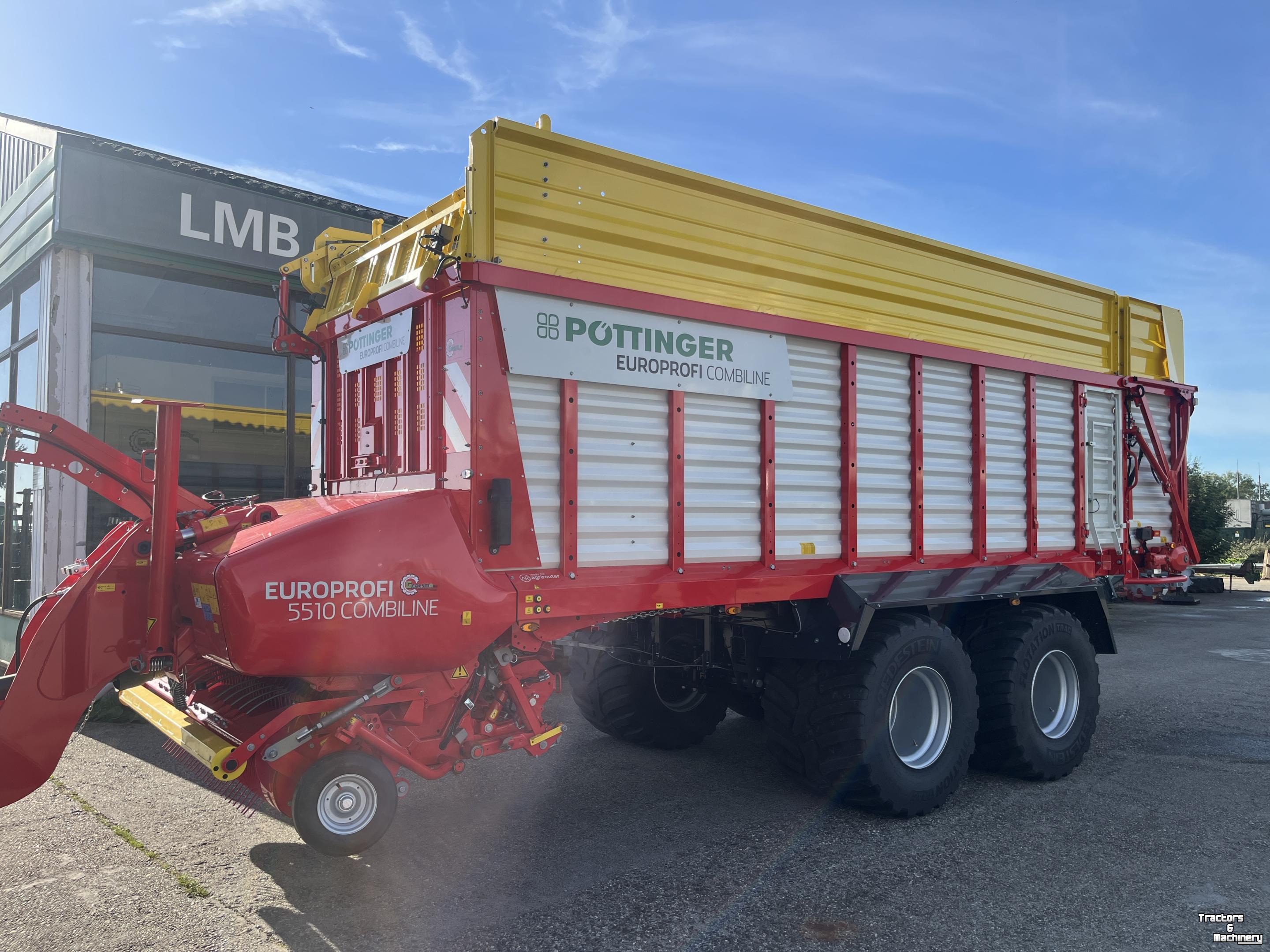 Self-loading wagon Pottinger Europrofi 5510 L