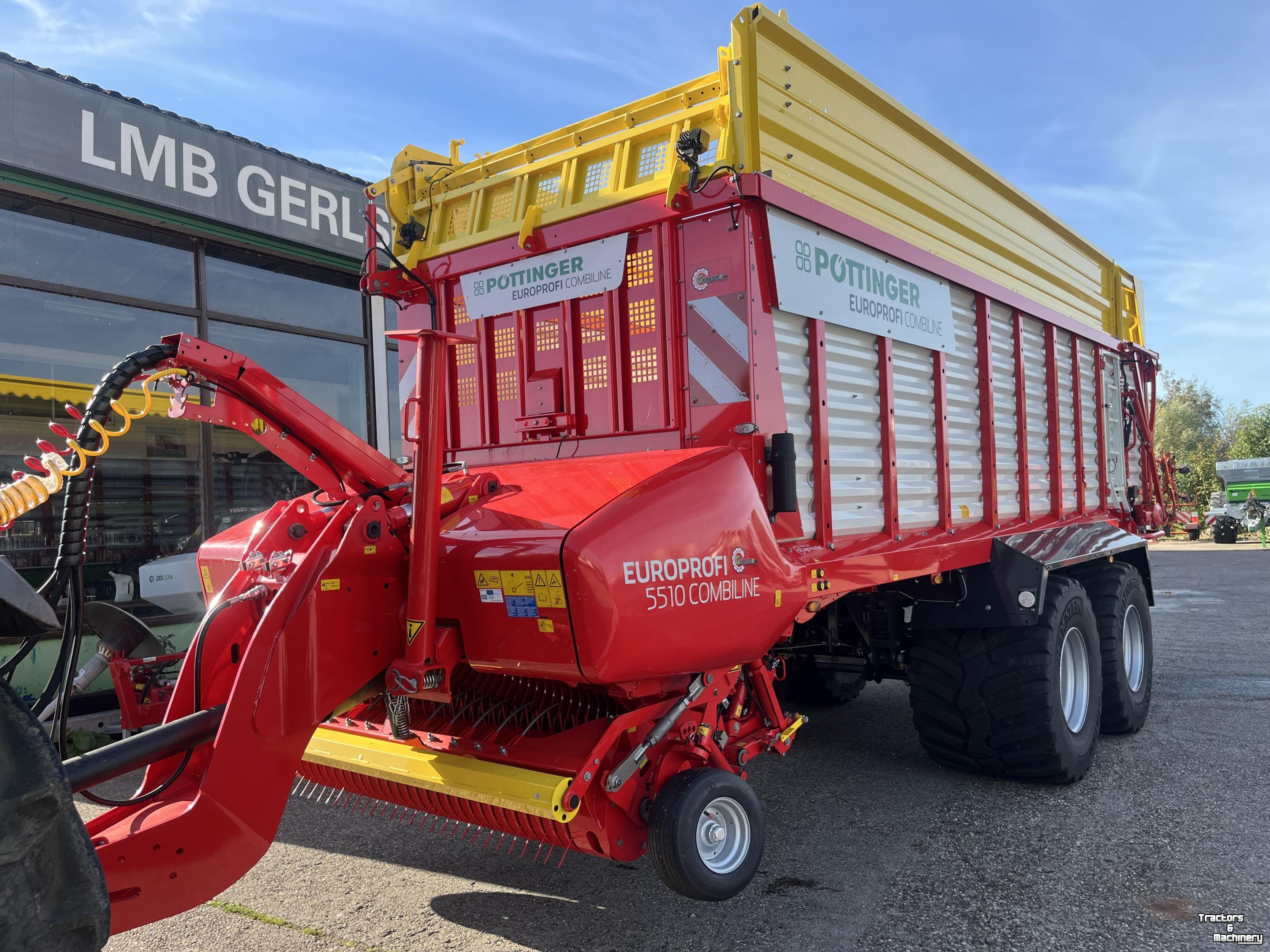 Self-loading wagon Pottinger Europrofi 5510 L
