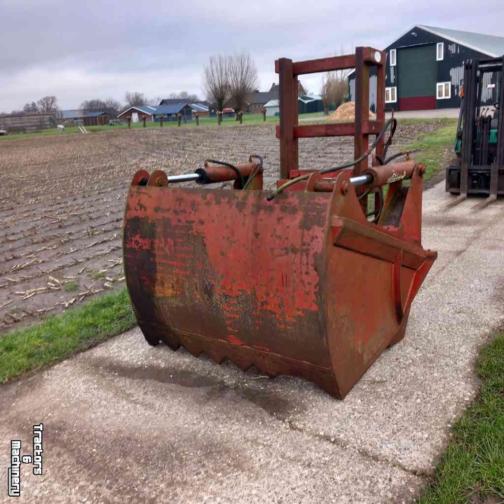 Silage cutting bucket Redrock 2 x kuilhapper 160 cm