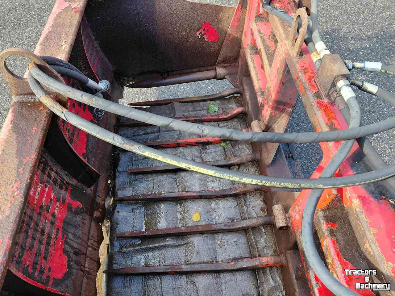 Silage cutting bucket Redrock Kuilhapper