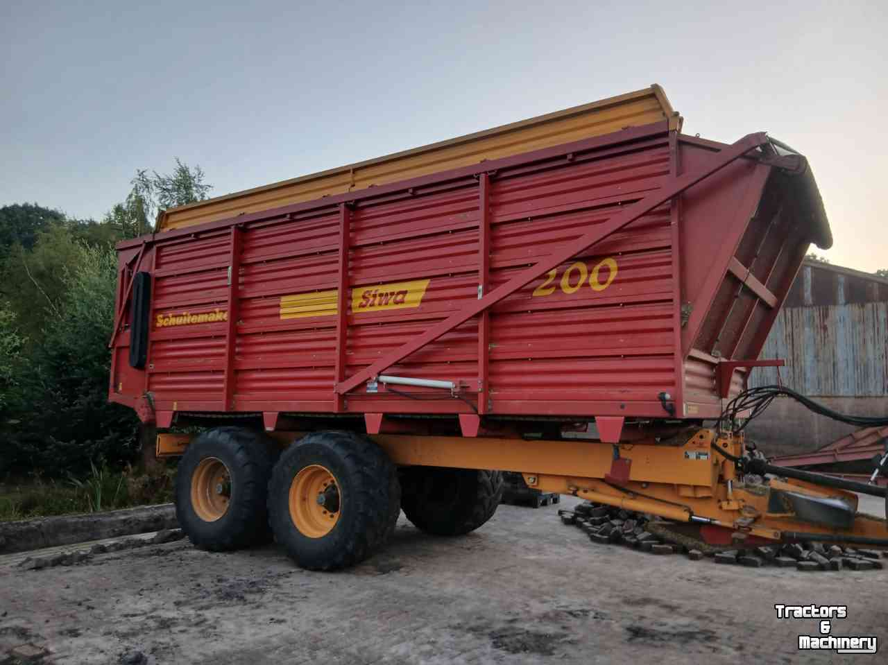 Silage wagon Schuitemaker Siwa 200