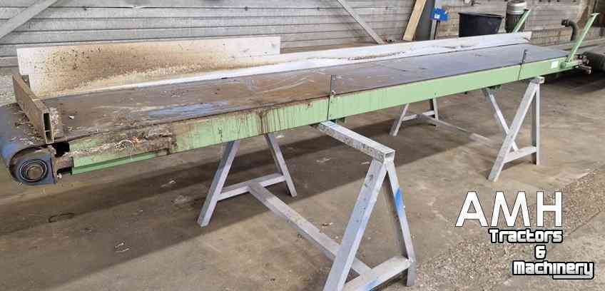Conveyor  4200X490 MM TRANSPORTBAND VLAKKE BAND FLAT BELT CONVEYOR BELT FLACHBAND FÖRDERBAND