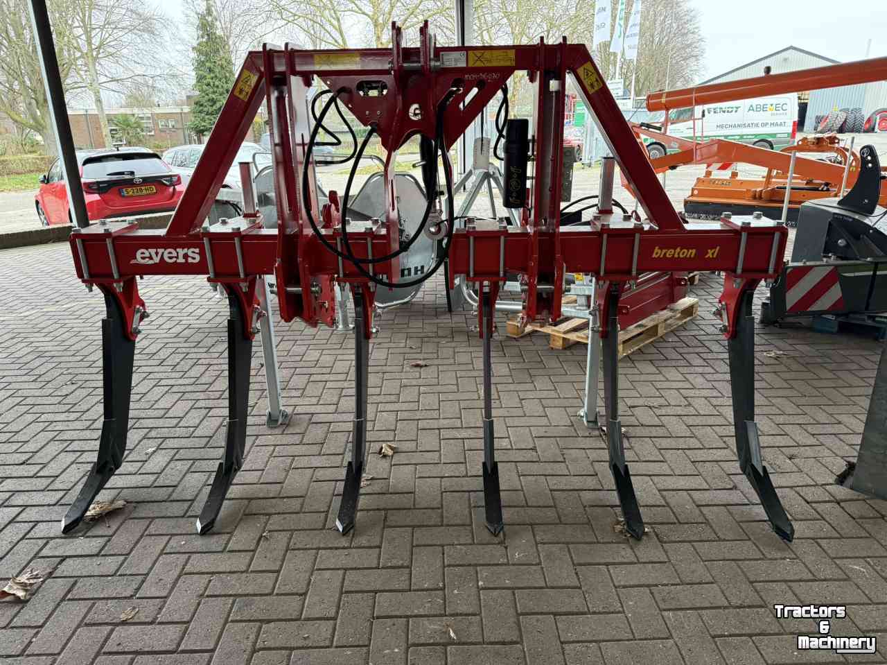 Deep subsoiler Evers Breton XL 6-300