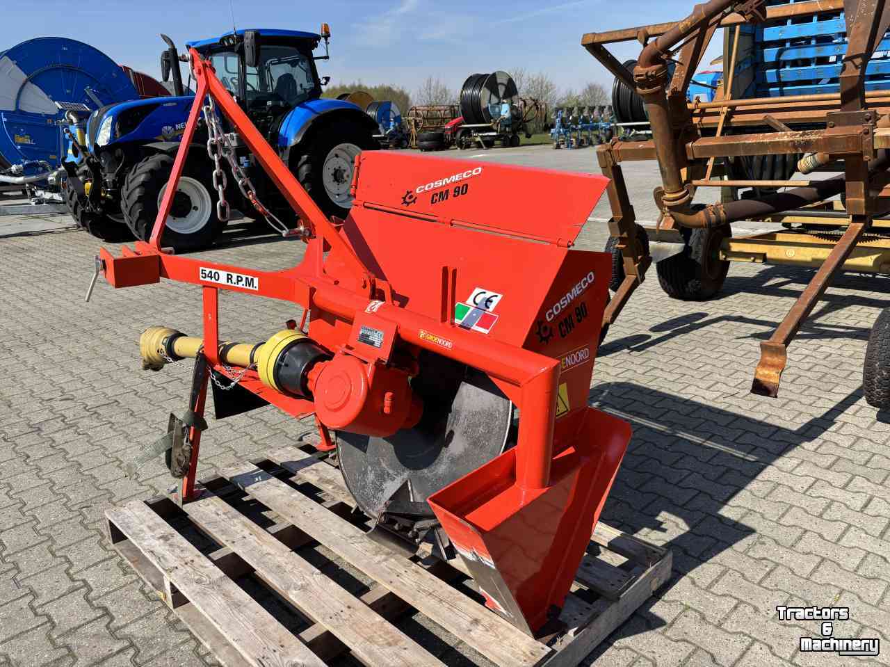 Rotary Ditcher Cosmeco CM 90 sleuvenfrees / greppelfrees