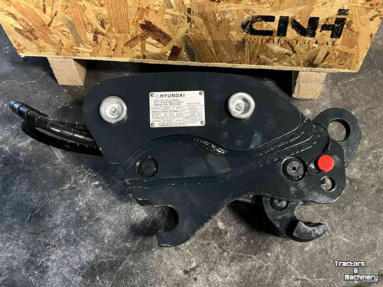 Mini-Excavator Case Case CX30C New Holland E30C  Hydraulische Snelwissel - HYUNDAI HDQ27  Parts nr:32MK-95120CG