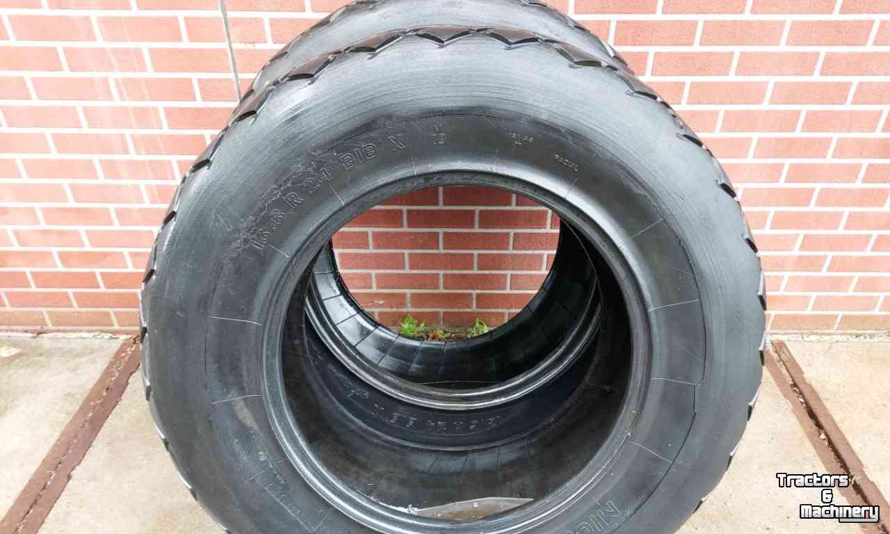 Wheels, Tyres, Rims & Dual spacers Michelin 13.6R24 Gazonbanden