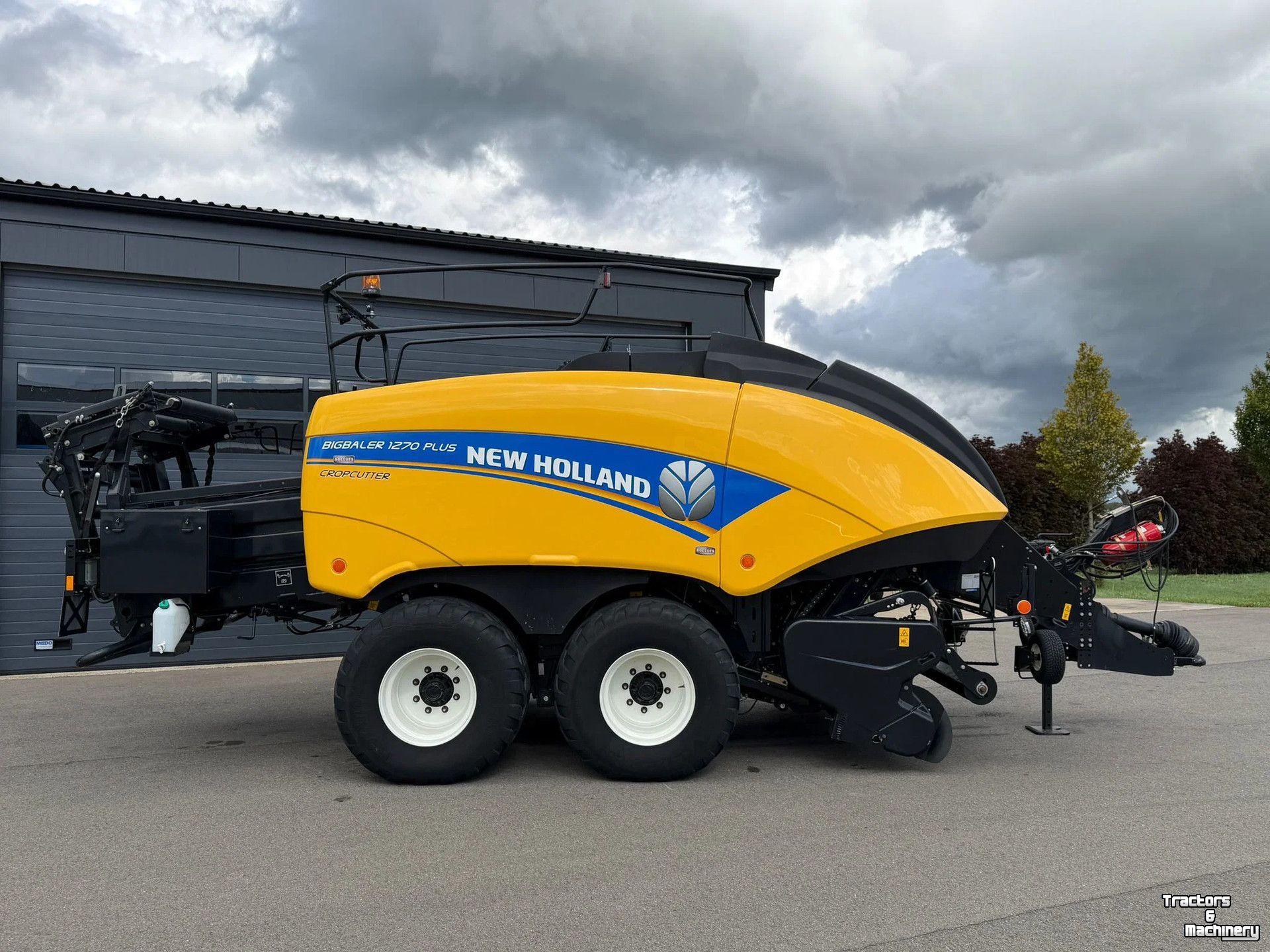 Balers New Holland BIGBALER 1270 PLUS BigBaler 1270 Plus CropCutter Vierkante balenpers