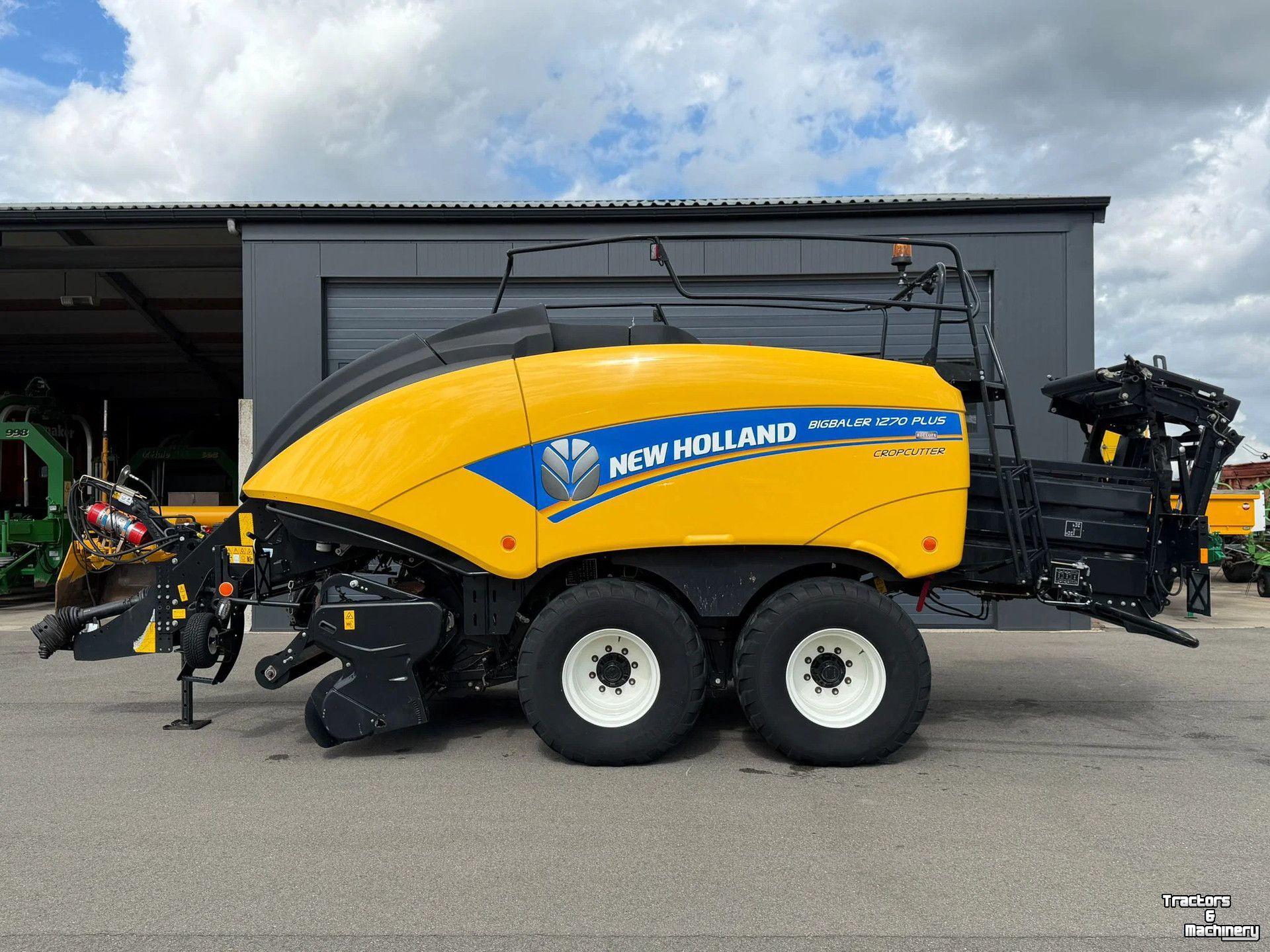 Balers New Holland BIGBALER 1270 PLUS BigBaler 1270 Plus CropCutter Vierkante balenpers